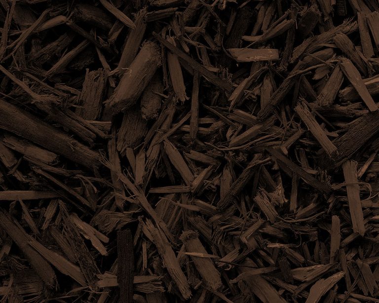 Color Enhanced Dark Brown Grand Rapids Mulch